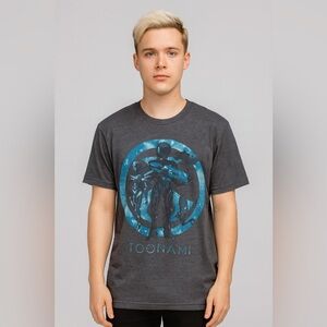 Vintage Toonami 20th Anniversary Robot Graphic T-Shirt - Adult Swim  - Y2K